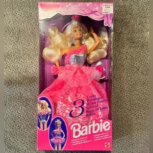 (1993) 3 Looks in 1 Barbie Set